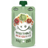 Zeleninová rýžová směs po 6 měsících BIO 90 g OVKO